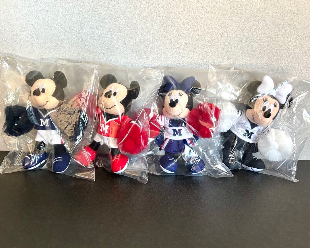 ディズニー Cheer Together ぬいぐるみチャーム4点セット