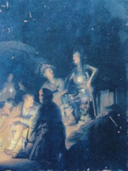 レンブラント・ファン・レイン、聖書あるいは物語に取材した夜の情景