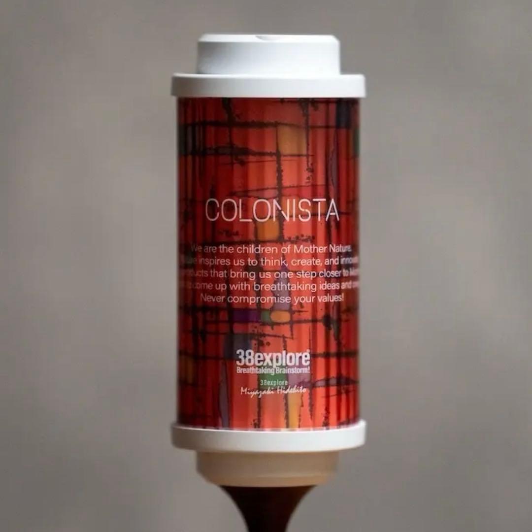 新品未開封 COLONISTA × 38explore 38灯 チェック ミヤビ
