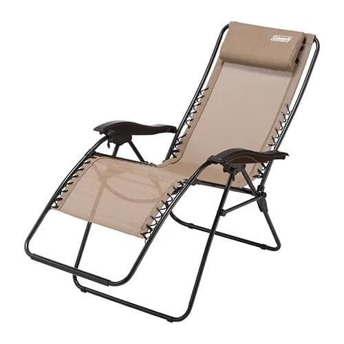 新品未使用　Coleman リクライニングチェア ベージュ