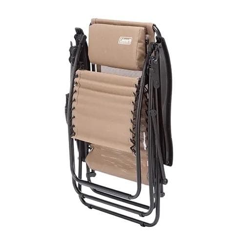 新品未使用　Coleman リクライニングチェア ベージュ