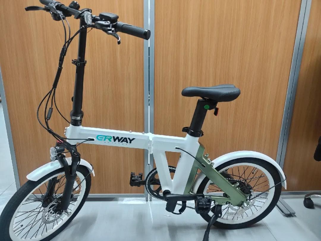 【期間限定セール開催中！】電動アシスト自転車ERWAYA02 ホワイト&グリーン