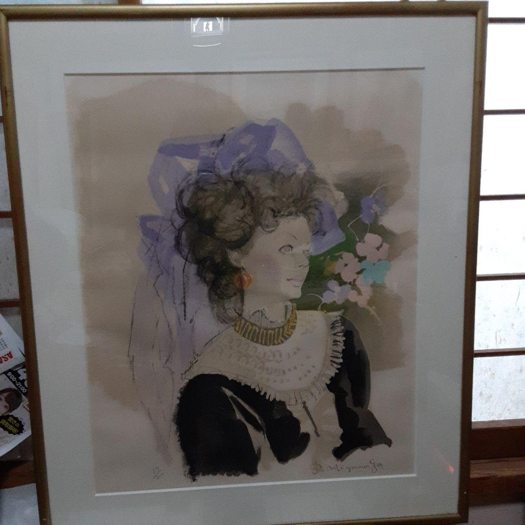 宮永岳彦画伯リトグラフ