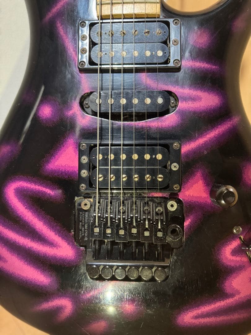【要メンテ品】YAMAHA MG-MⅡG B’z 松本孝弘モデル ネオン
