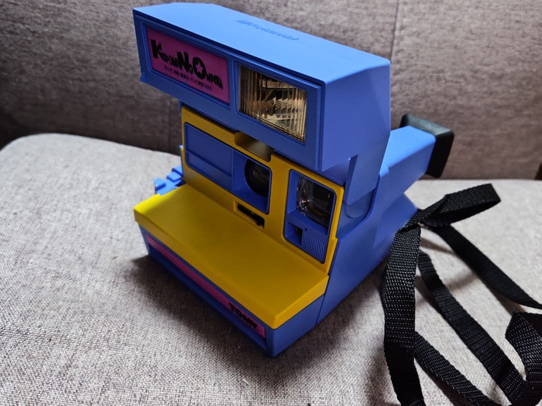 【平成レトロ】こどものおもちゃ　ポラロイドカメラ　TOMY