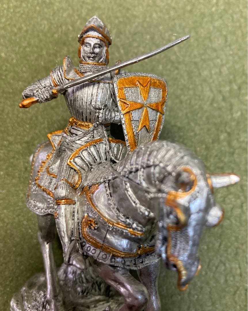 マルタ騎士騎馬像　新品　未開封