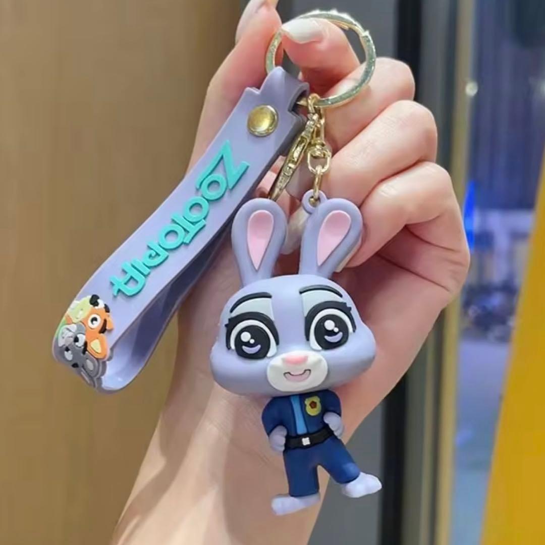 人気セット❣️Disney ディズニー ズートピア ジュディホップス キーホルダー