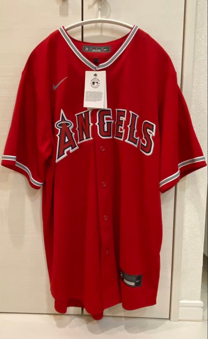 【未使用タグ付き】Mサイズ エンゼルス 大谷翔平 ユニフォーム 17