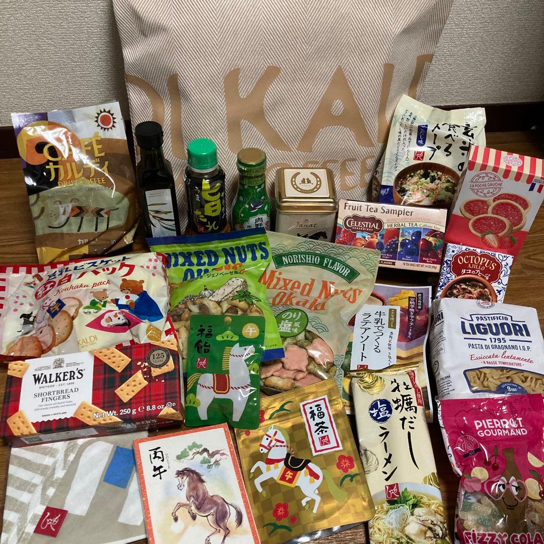 氏家佳奈❤︎お値下げ❤︎匿名発送❗️新品❤︎カルディ❤︎食品福袋2026トートバッグ