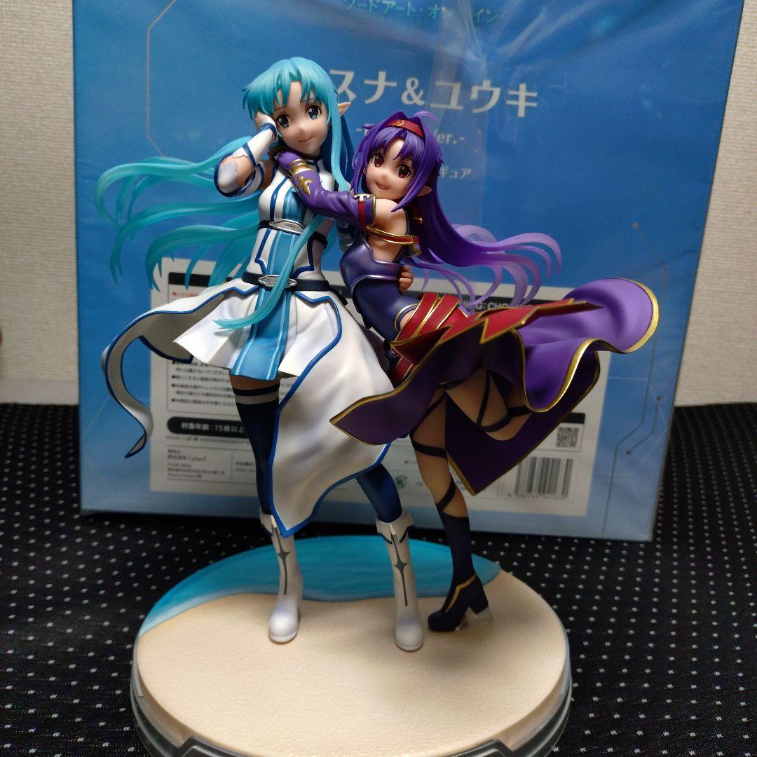 渋谷スクランブルフィギュア アスナ＆ユウキ SAO