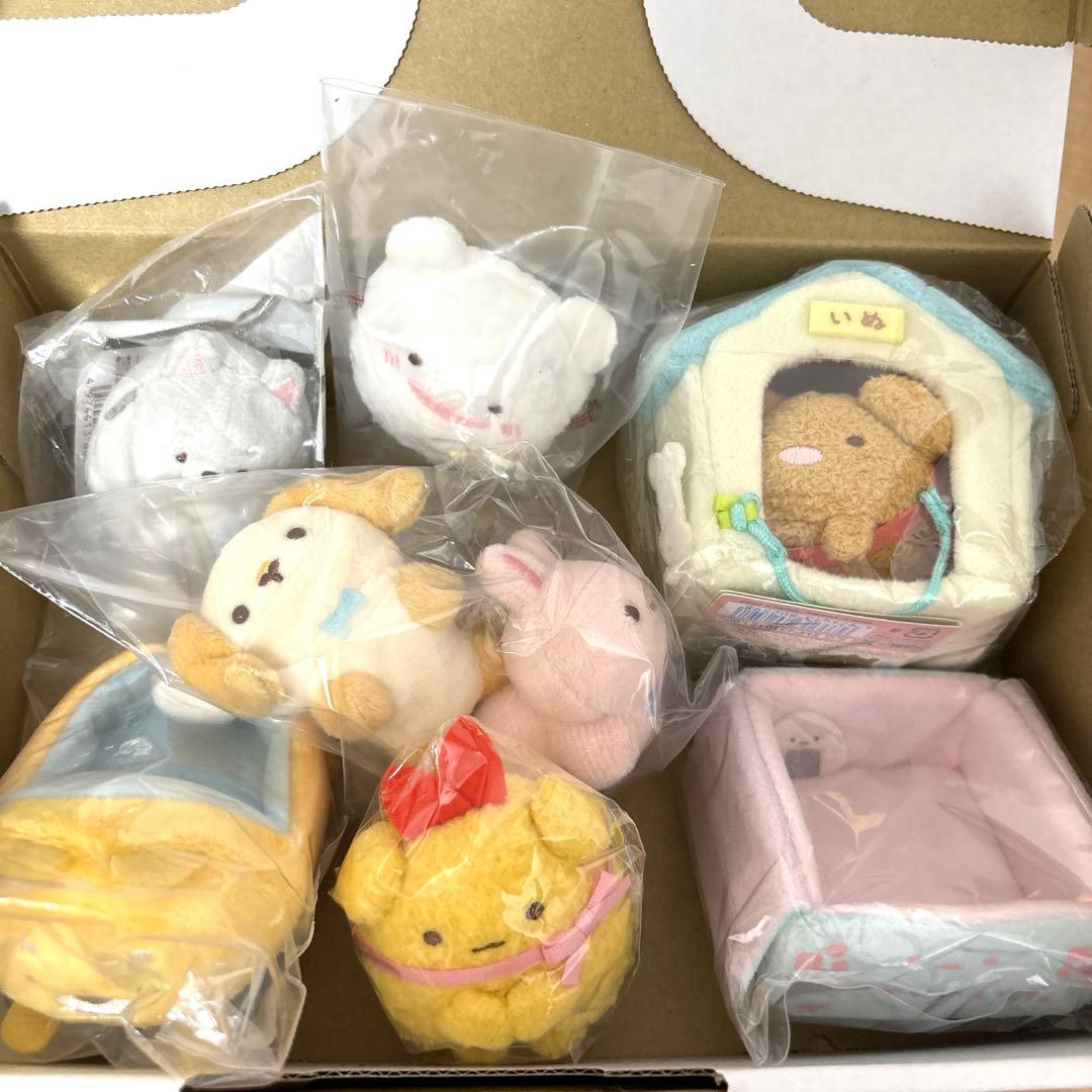 すみっコぐらし　こいぬ　わた　てのりぬいぐるみ　他
