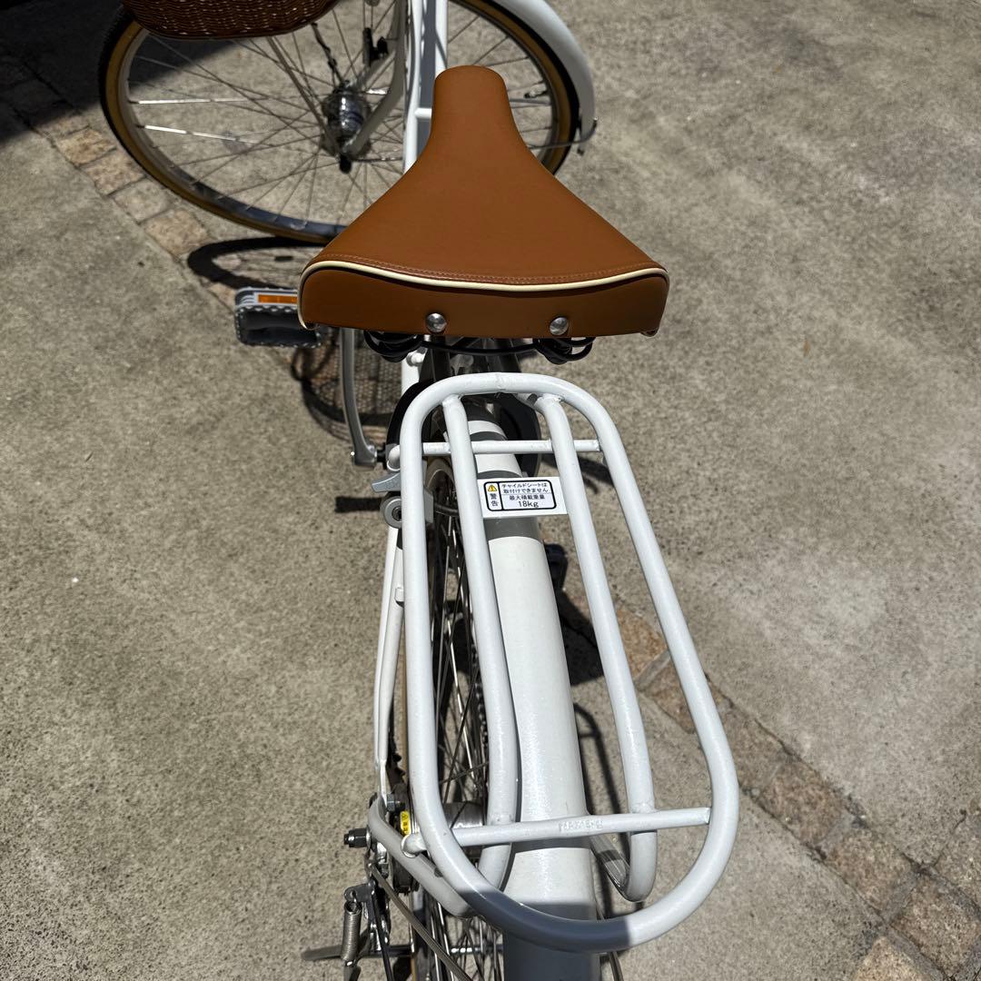 ブリヂストン　自転車　カジュナ　ピュアホワイト