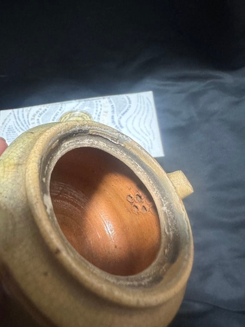 珍品萩焼 急須　茶道具時代物 茶器 2