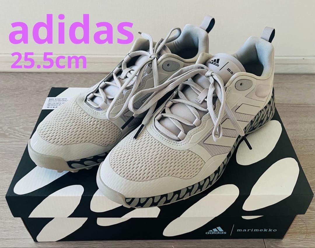 adidas×marimekko ゴルフシューズ 25.5cm