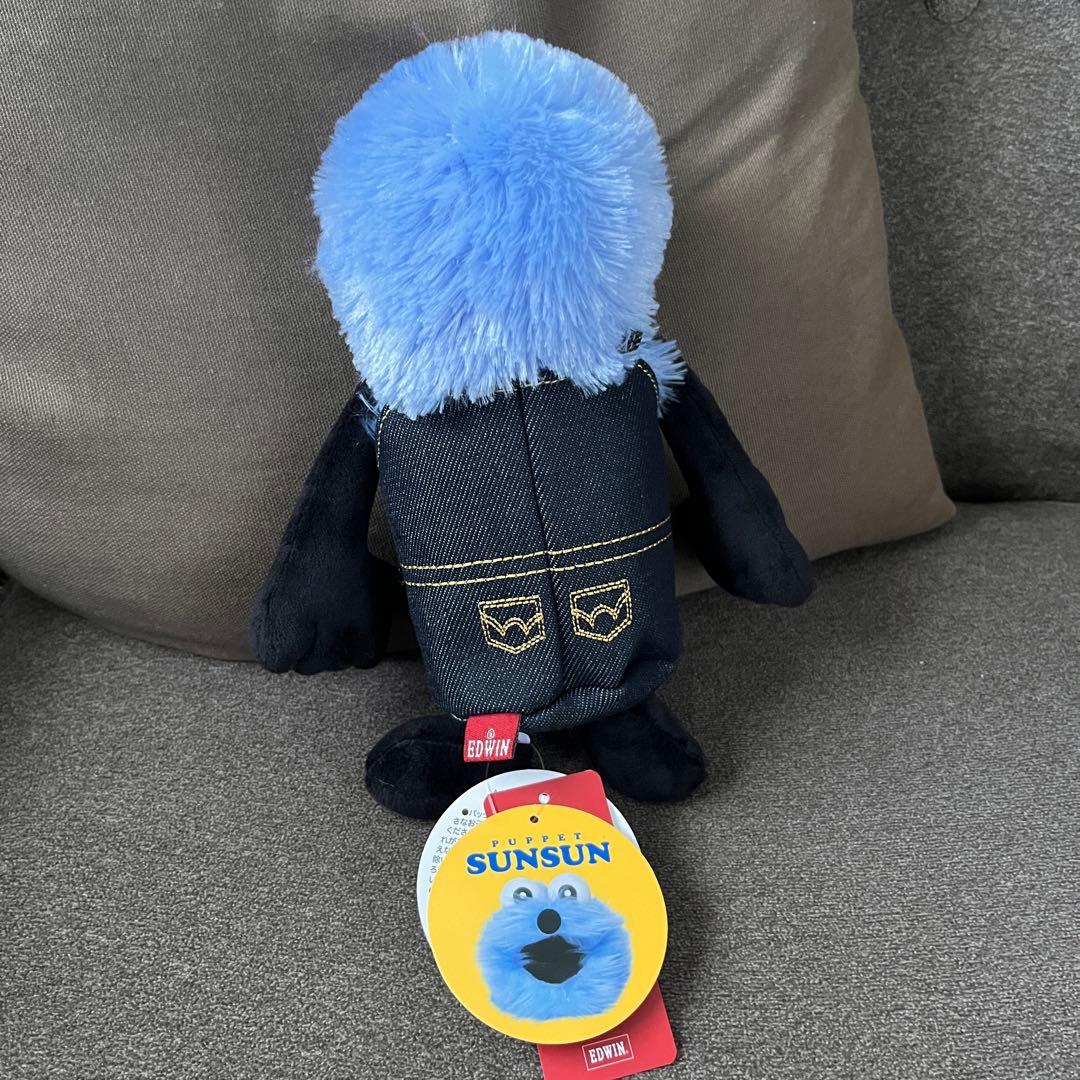 パペットスンスン　ノンノン　EDWINコラボ　スンスン　ぬいぐるみ3点セット