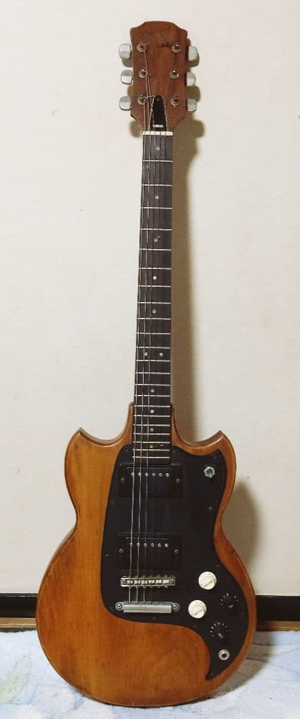 ヴィンテージ エレキギター ナチュラルウッド レア
