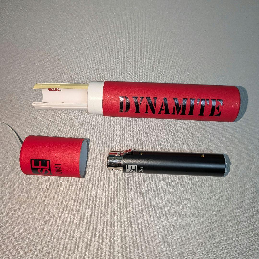 sE ELECTRONICS DM1 DYNAMITE Black 国内正規品