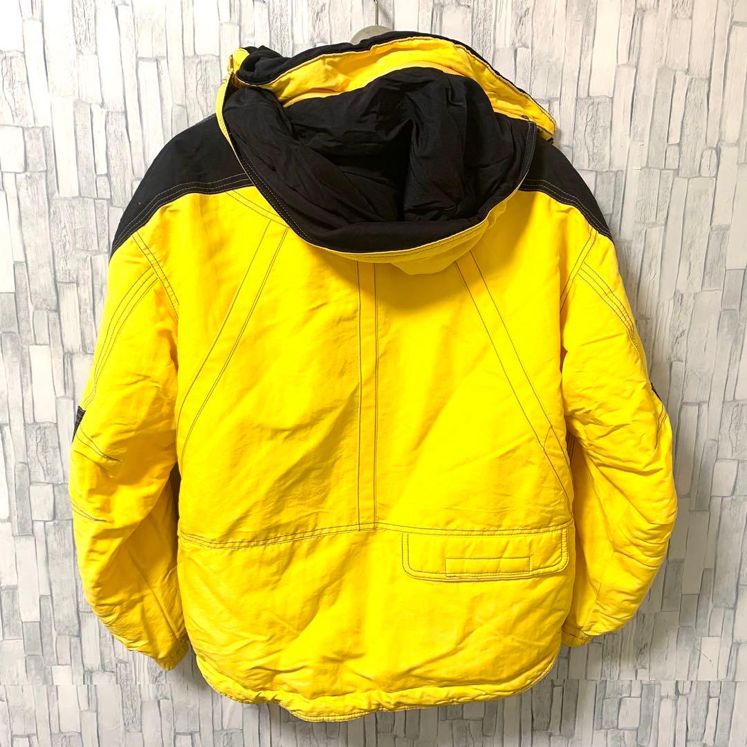 良品 大人気 DESCENTE/デサント スキーウェア上下セット Mサイズ 黄黒