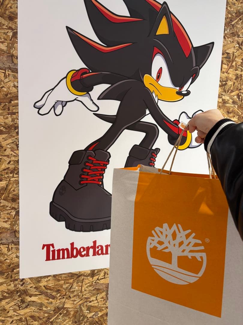 Timberland x SONIC THE HEDGEHOG Tee 白い