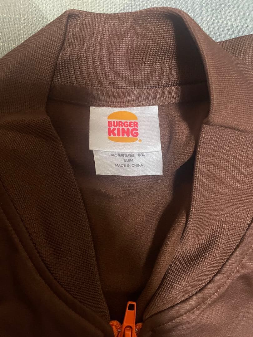 バーガーキングTrack Jacket Mサイズ　長袖　ジャージ　値下げ交渉可