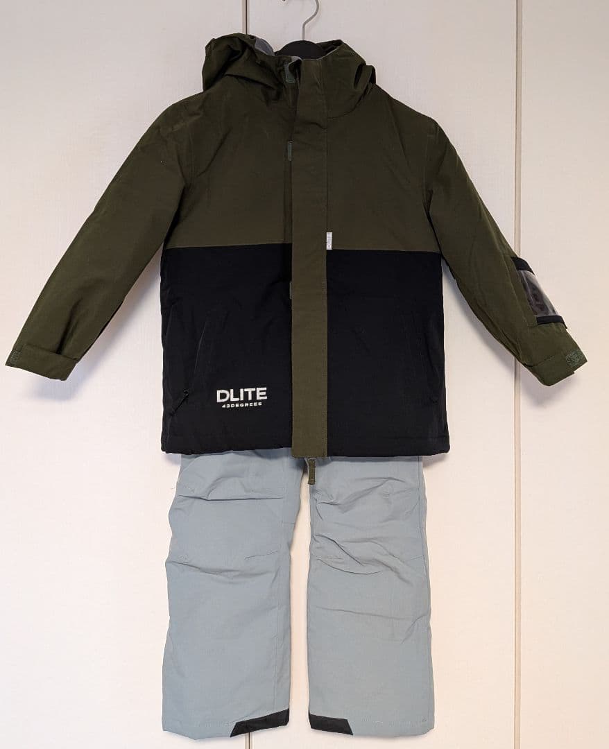 DLITE スノーボードウェア 子ども用 キッズ 上下セット 120cm