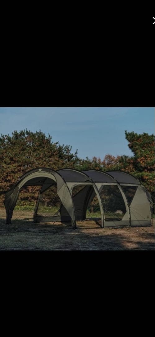 MONTERRA MONT SHELTER 前後ベスタビュール　インナーテント