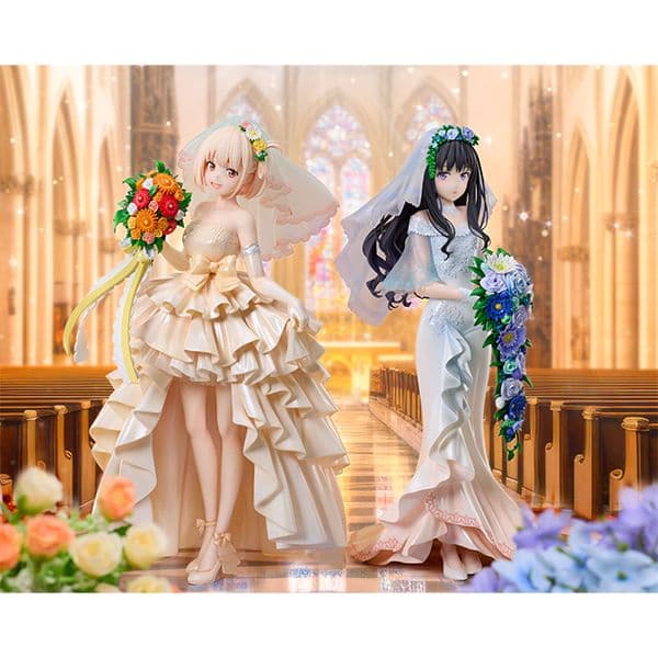 リコリスリコイル　フィギュア　ウェディングドレスver.　セット