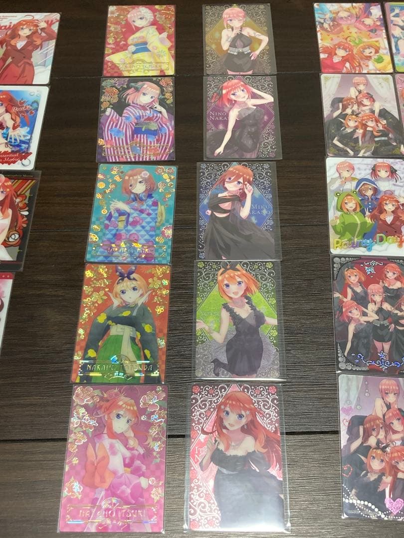 五等分の花嫁　カードセット