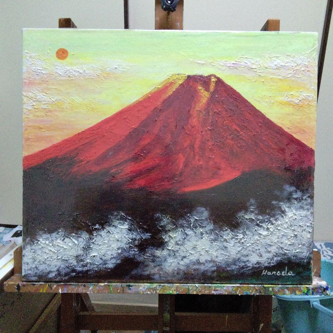 赤富士
