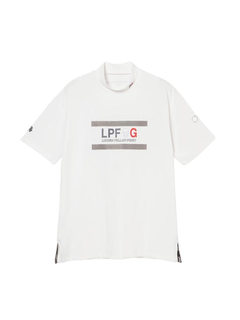 LUCIEN PELLAT-FINET LPFG 2ライン半袖モックネックシャツ