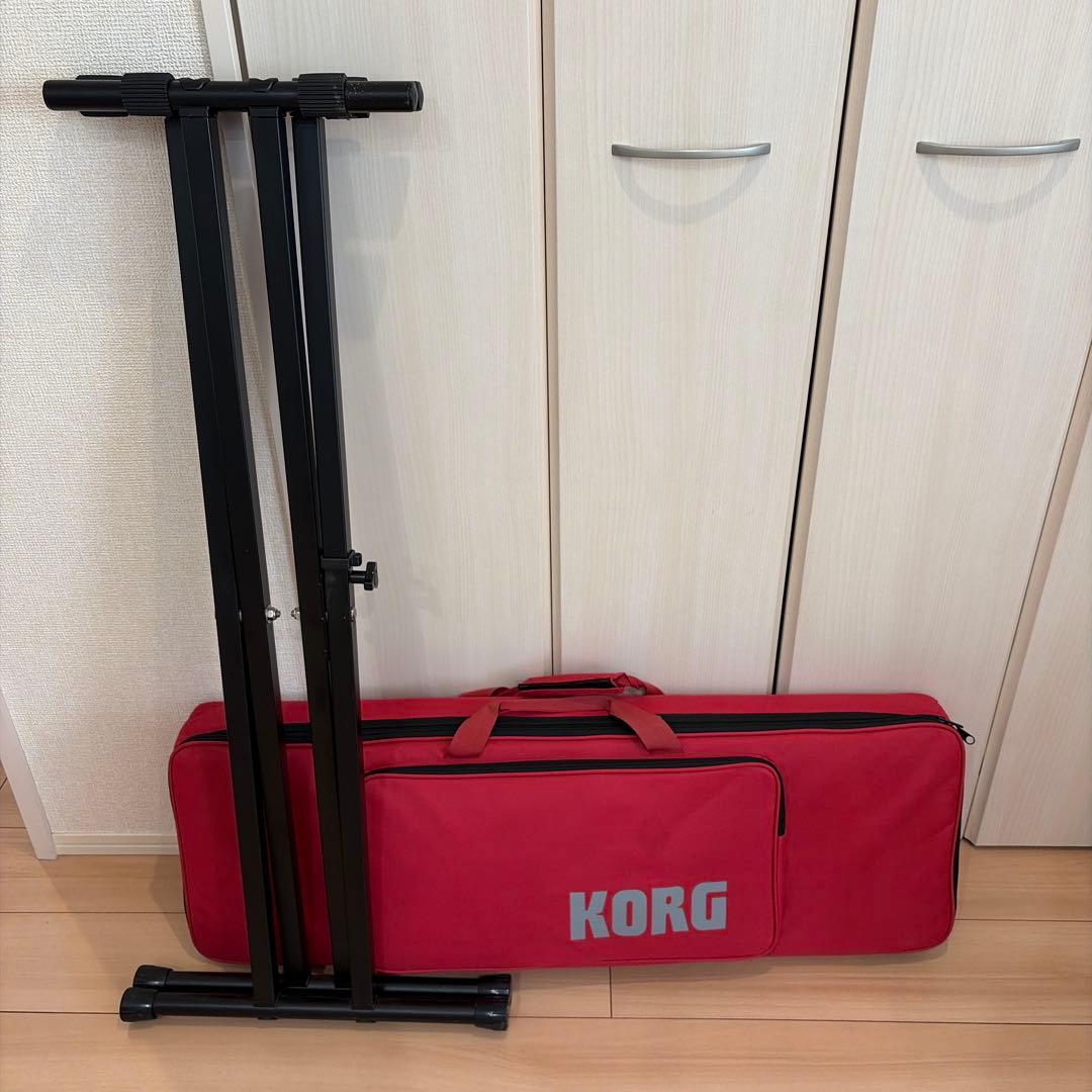 KORG スタンド付きシンセサイザー 61鍵
