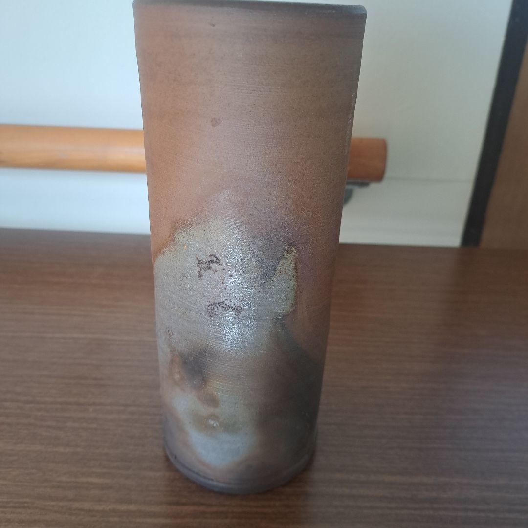 備前焼　花入れ　箱あり　未使用