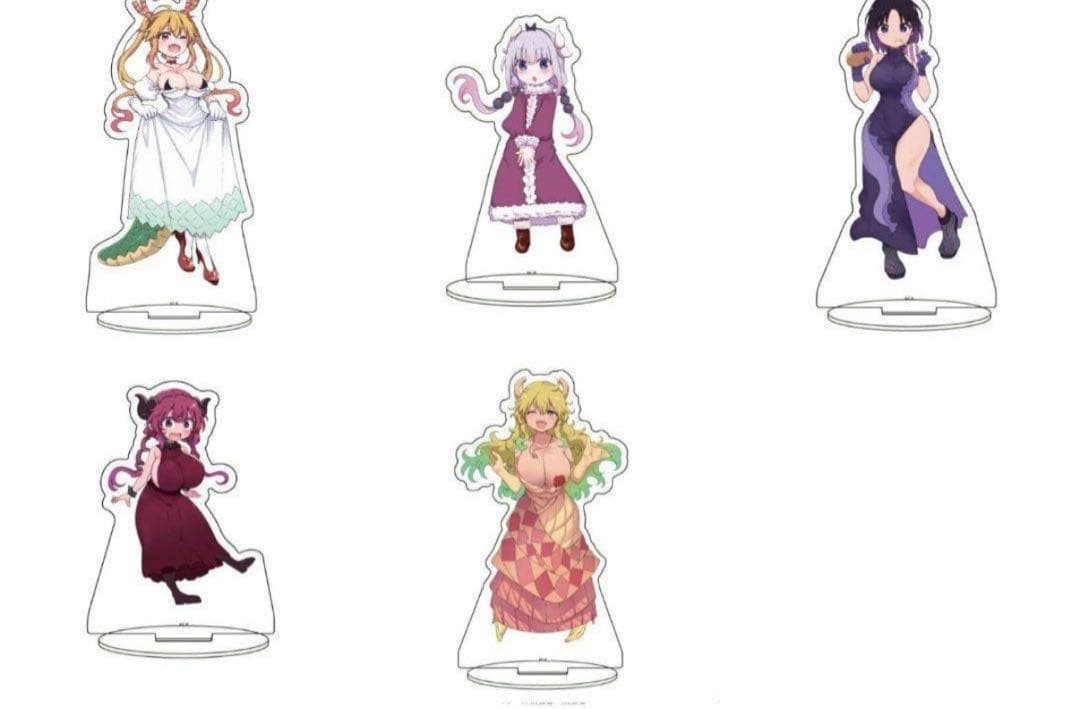 小林さんちのメイドラゴン TSUTAYA アクリルスタンド アクスタ 全種セット