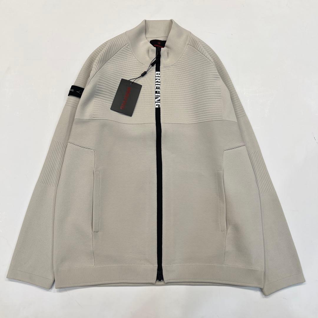 新品　BRIEFING MEN'S WR KNIT BLOUSON ベージュM