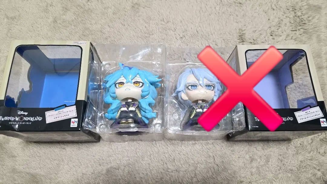 ツイステ イデア アズール るかっぷ フィギュア セット