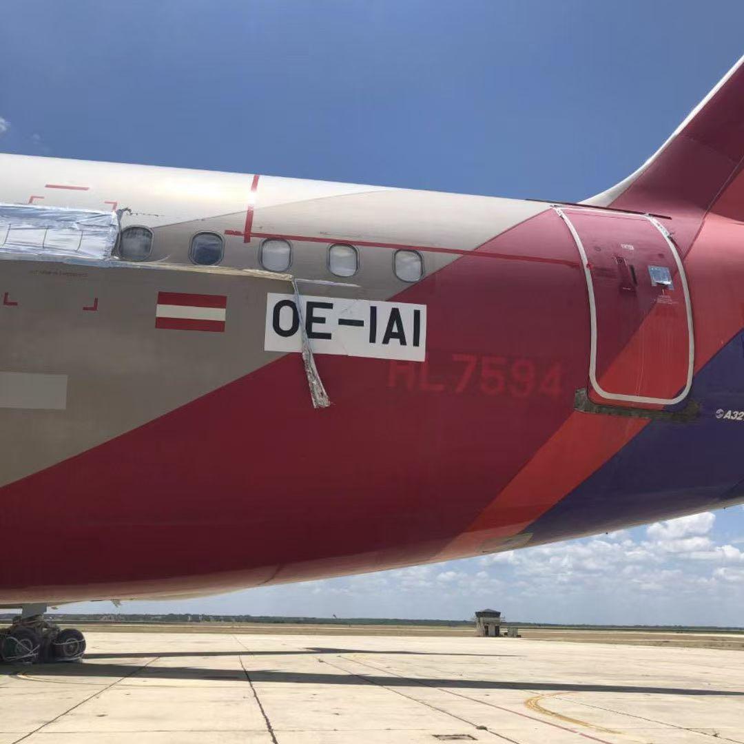 アシアナ航空 Aviationtag A321-100 赤色