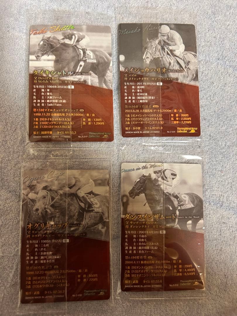 限定価格⭐︎サラブレッドコレクションBIGぬいぐるみ8体まとめ売り⭐︎おまけカード付
