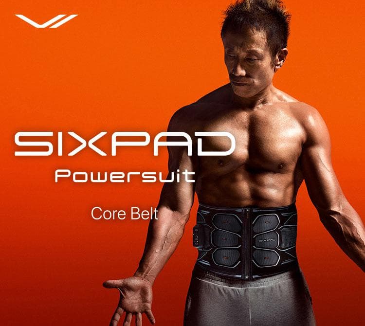 シックスパッド　Mサイズ　SIXPAD パワースーツ コアベルト 腹筋 EMS