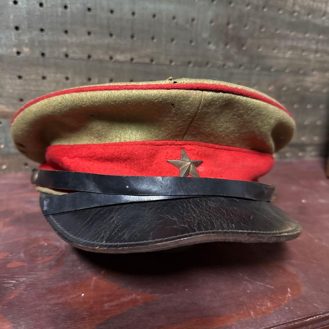旧日本軍　帝国陸軍　昭五式軍帽　官給品