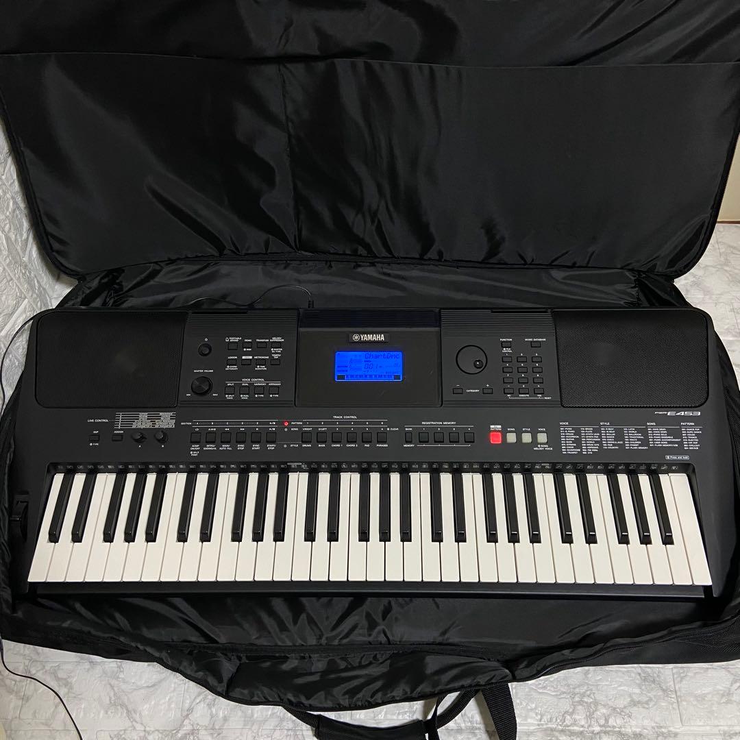 【週末セール】廃盤YAMAHA ヤマハキーボード PSR-E453ヤマハ61鍵盤