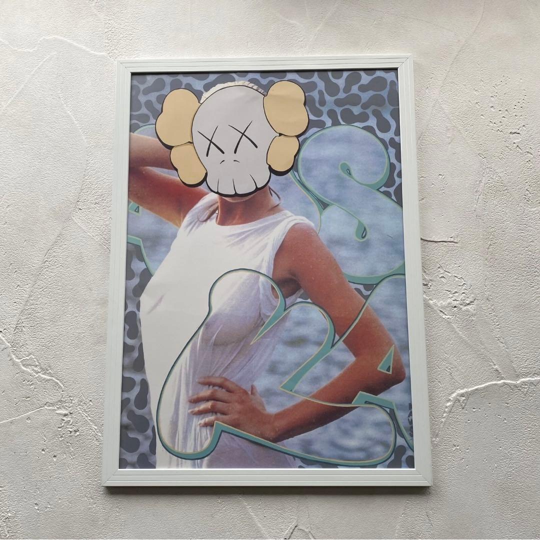UNDERCOVER KAWS 2000SS 東京コレクション 額装ポスター ⑤