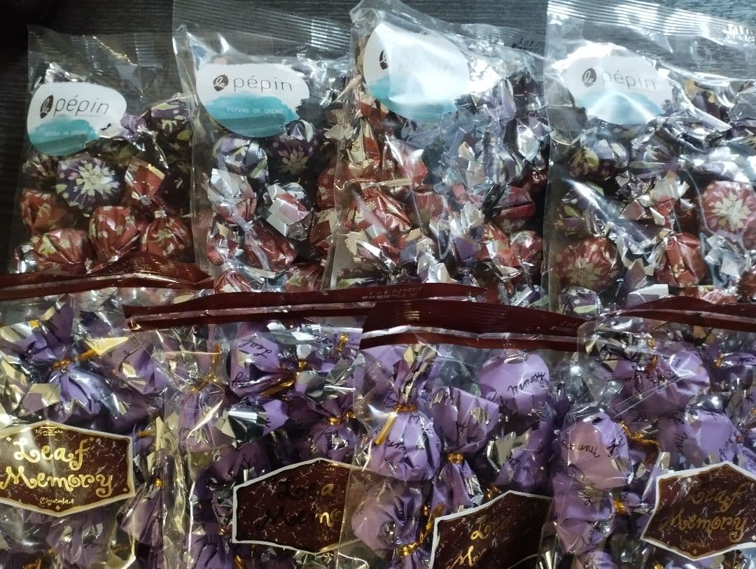 モンロワールとルペパン　人気のリーフチョコ（リーフメモリー）４セット