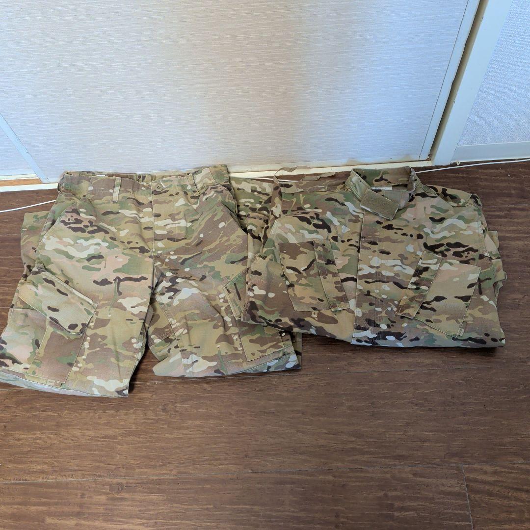 米軍放出品 PROPPER製　ドミニカ共和国製　マルチカム　bdu上下セット