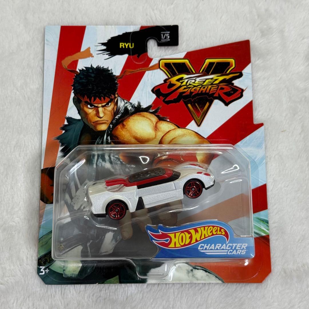 ホットウィール ストリートファイターV コラボ　キャラクターカー5台
