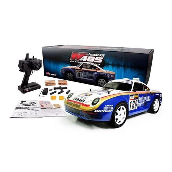 ポルシェ959 電動RCカー 1/8 4WD M48S
