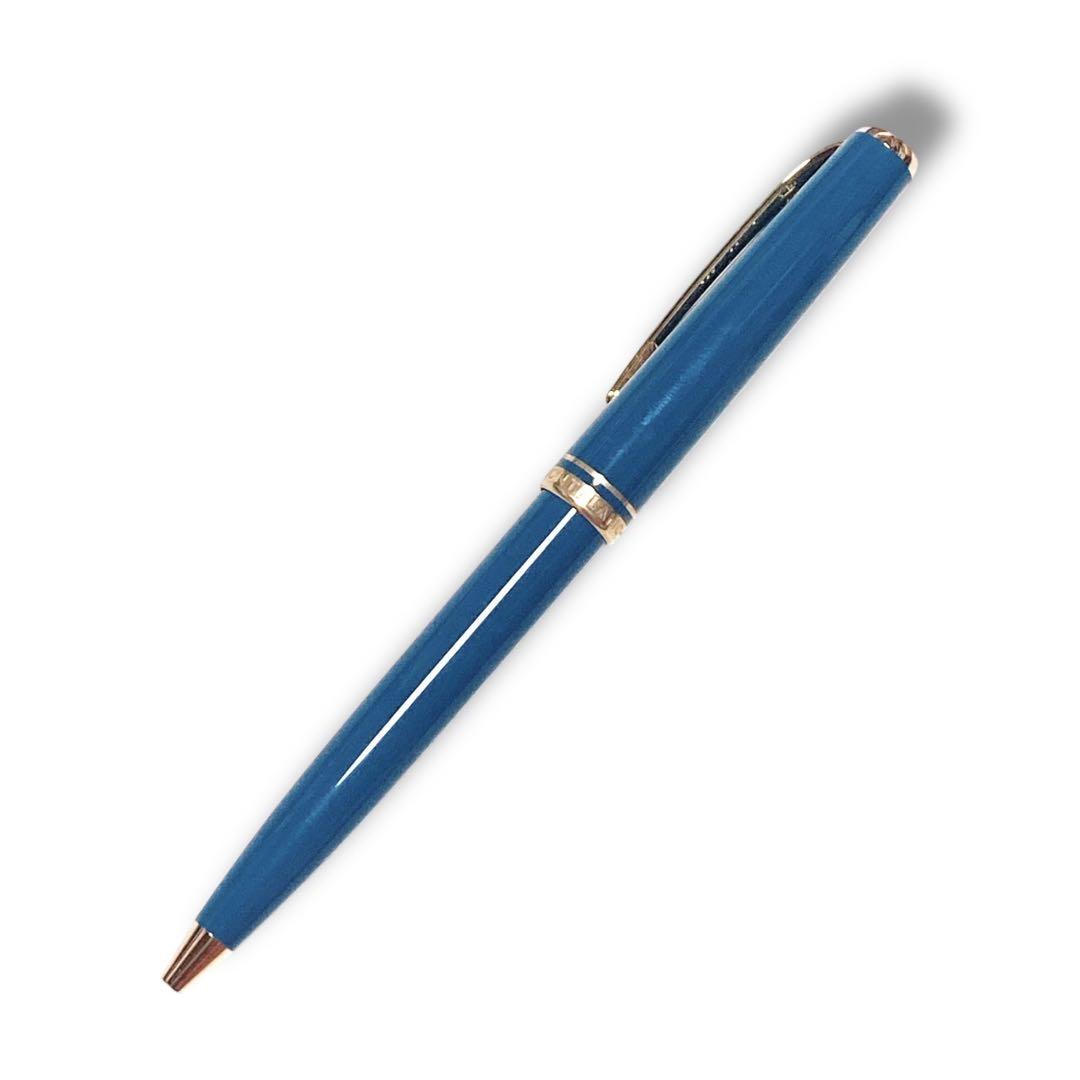 筆記確認済み モンブラン 良品 ツイストボールペン ジェネレーション ターコイズ