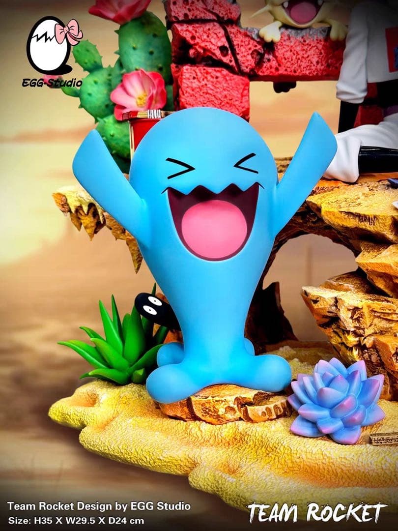 ポケモンガレージキット　Team Rocket フィギュア EGG Studio