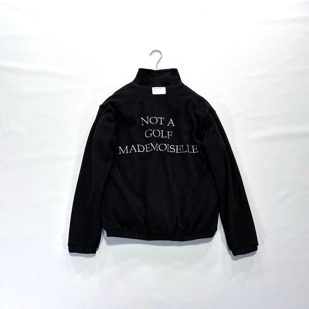 Cph/Golf キャプテンズヘルムゴルフ　ハーフジップ　フリース　黒　S