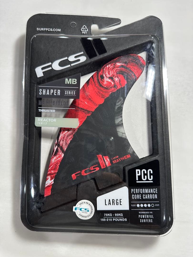 K*I様 FCS2 FIN トライフィン メイヘム MB MAYHEM - Lサ