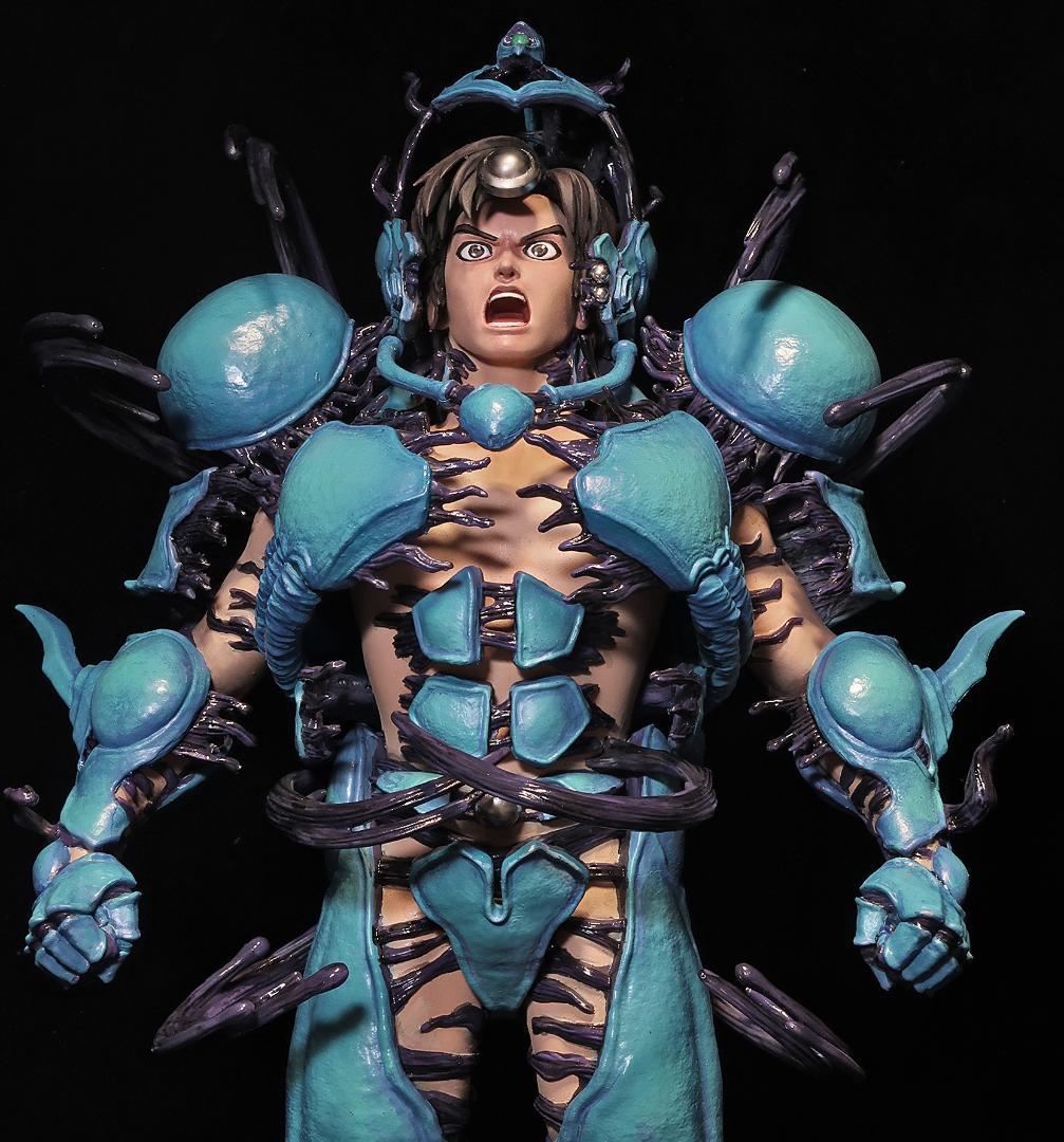 新品未使用1/6スケールガイバー変身 ガレージキット（未組立未塗装）Guyver